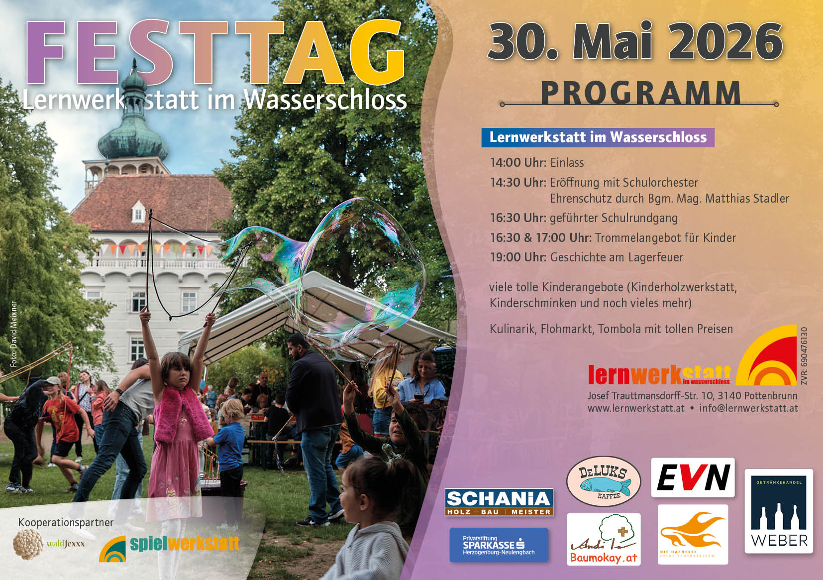 Festtag, Lernwerkstatt im Wasserschloss